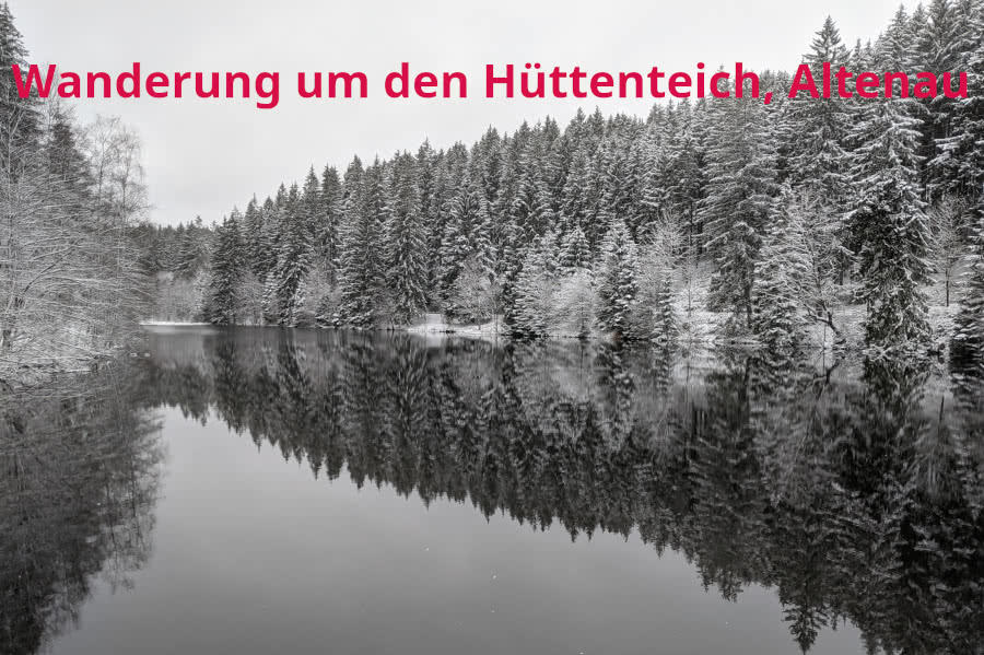 Wanderung um den Hüttenteich, Altenau